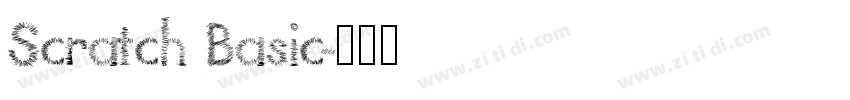 Scratch Basic字体转换